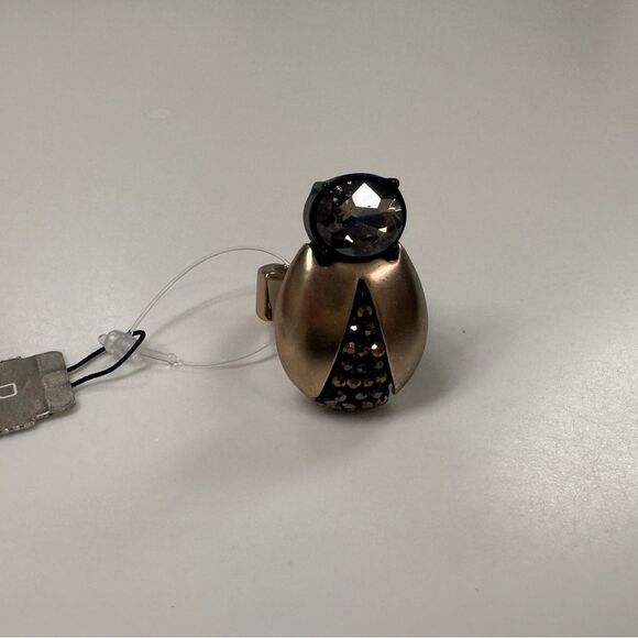 Chico’s Ladybug Adjustable Cocktail Ring NWT - Picture 2 of 5